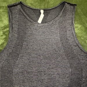 Lululemon Circadian Tank High Neck Striped Tank Top